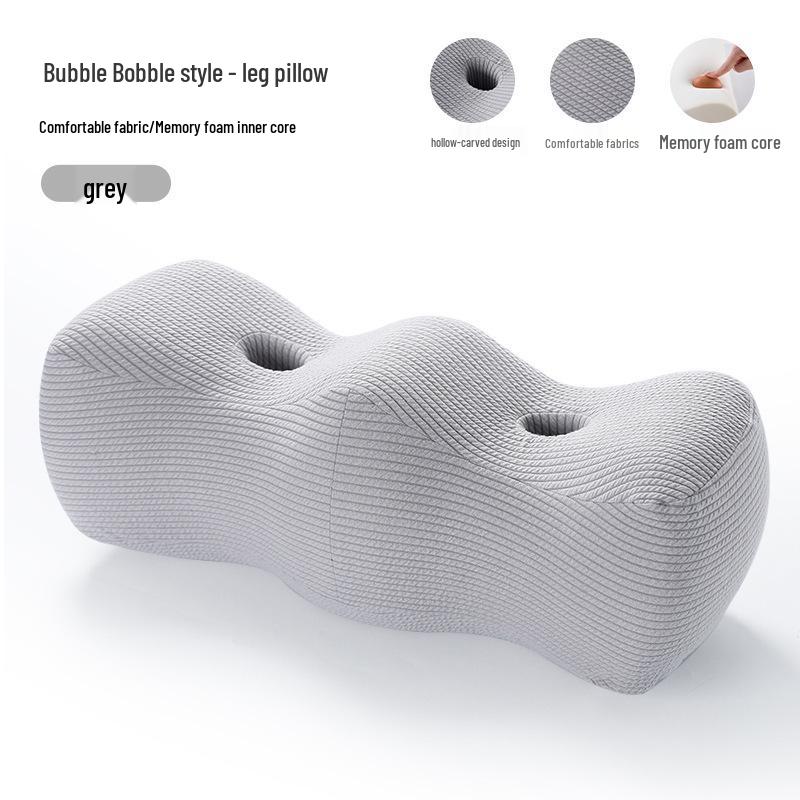 Memory Foam Leg Elevation Pillow: Foot, Knee, and Pregnancy Support for Bed.