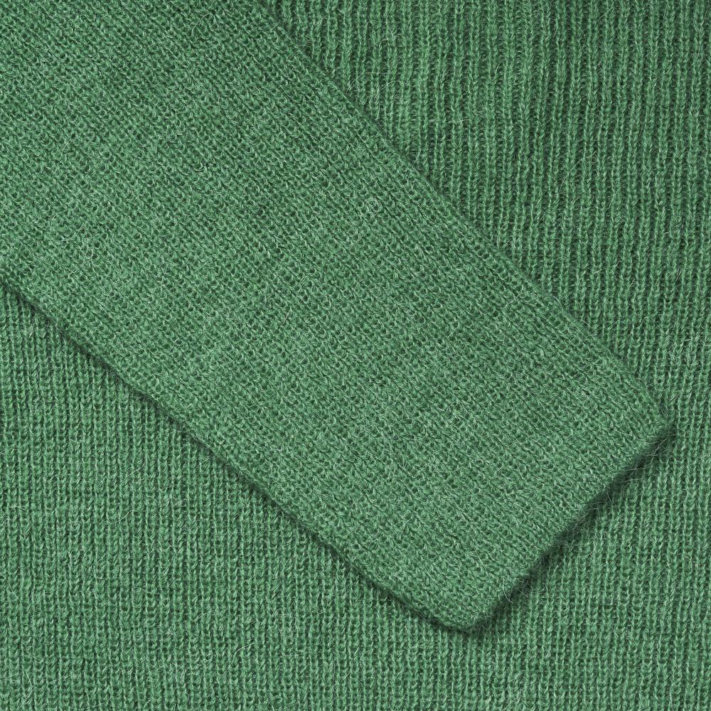 VERNO [Casual] Alpaca Collar Knit Green