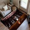 Precision Soccer Carpet Suitable for Entryway Study room Decorate room Bedrooms Anti-slip Rug Decorate Offices Perfect Gift for Women/Men