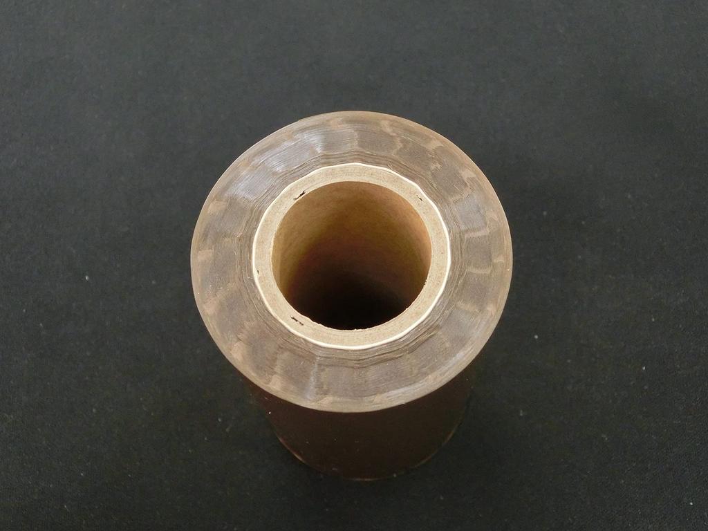 Murata Gold Foil for Plastic Hot Metallic Foil Clear and Synthetic 80mm x 60m Stamping, (Eraser Gold) [For Folders, PP, Plastic, Leather] Wide,