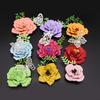 9 Different Flowers Frame Metal Silvery Stencil Embossing Cutting Dies For Diy Scrapbooking Paper Album Cards Making