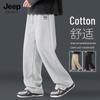 JEEP SPIRIT Men's 2025 Loose Straight-Leg Casual Pants