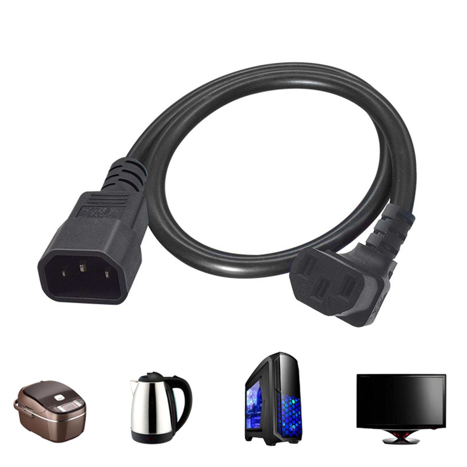 

IEC320 C14 - C13 Колінний кабельний шнур Ефективне та надійне рішення для розподілу електроенергії для рисоварок електричних чайників