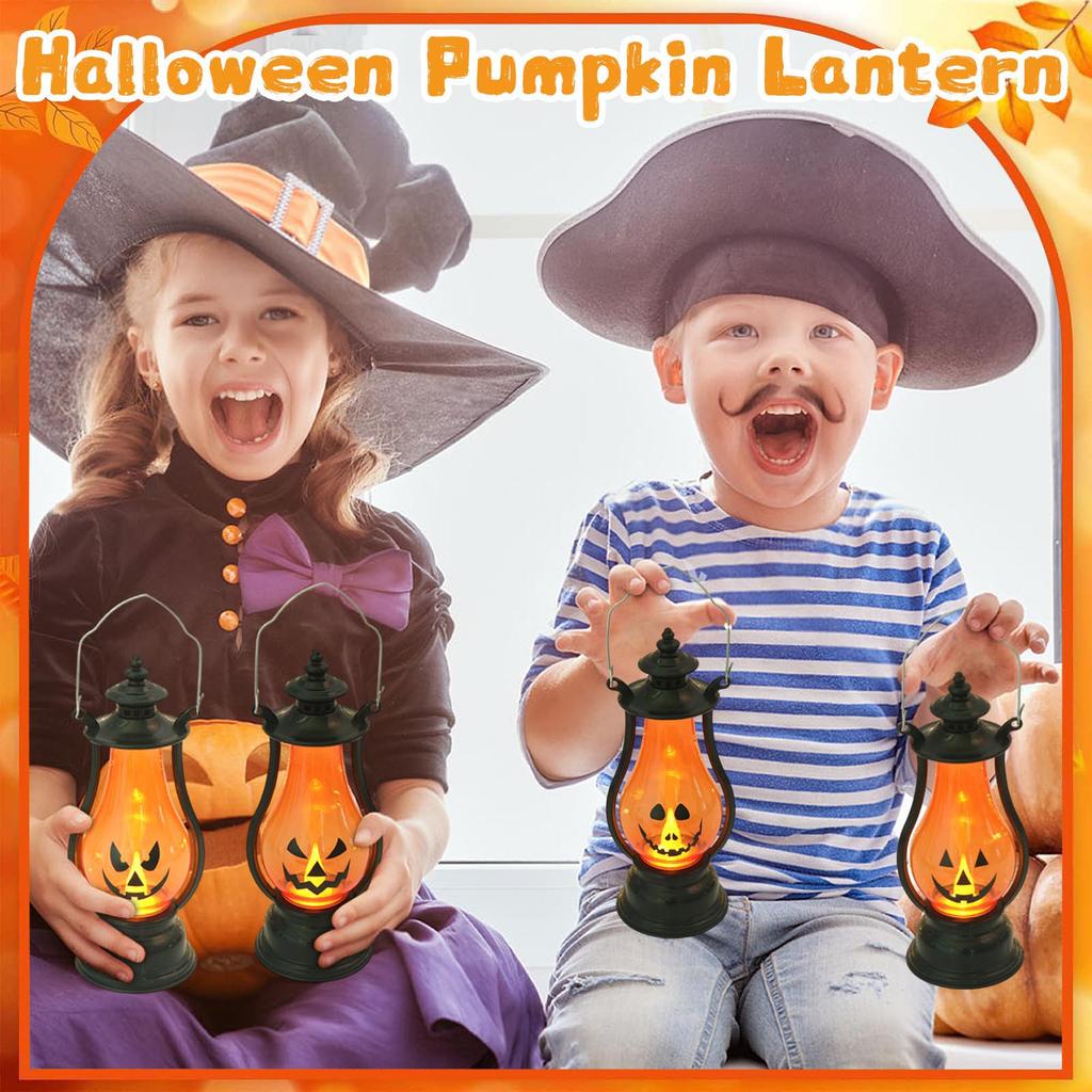 Halloween Pumpkin Lamps Children's Small Portable Lights Holiday Atmosphere Props Halloween Decorations Lights