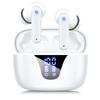 Wireless Bluetooth Earphones Automatic Compact Fast LED Battery Level Touch Reduced Sound IPX7 Waterproof (Bluetooth 5.3), Pairing, Ultra-lightweight,