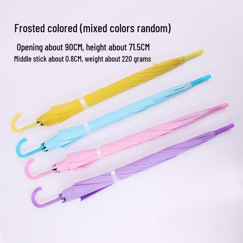 Manual Transparent Long Handle Umbrella