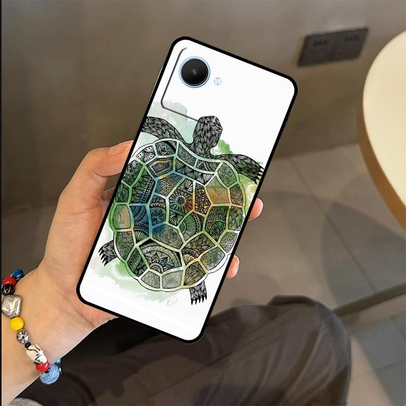 Sea Turtle Case For Realme C71 C75 C55 C51 C53 C25 C63 C61 C65 C67 GT6 GT7 Pro 11 12 13 14 15 Pro Plus