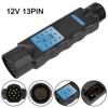 Universal 12v Trailer Tester 7 13 Pin Adapter Diagnostic Wiring Test Truck Check Accessories Light Tools Car Socket Plug U2z1