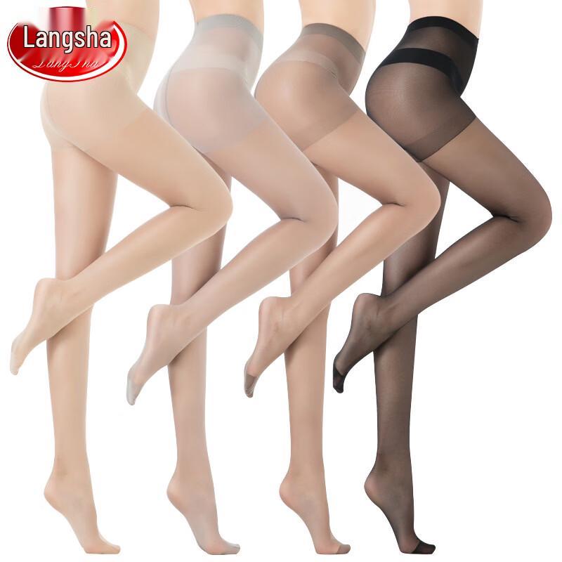 LangSha Women's Sheer Anti-Snag Pantyhose