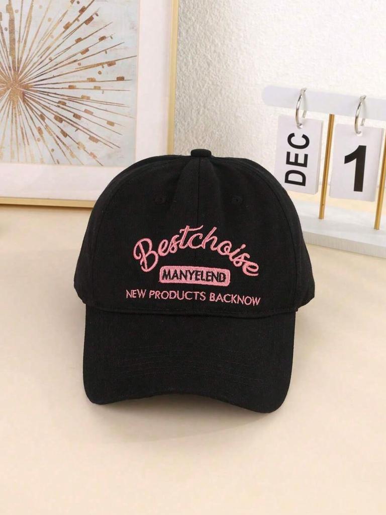 letter best wishes unisex all season fashionable pure cotton retro  baseball cap