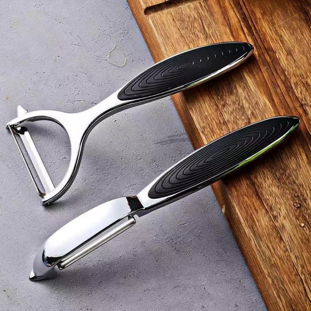 2-Pack Stainless Steel Vegetable & Fruit Peeler – Non-Slip Handle Potato Peeler