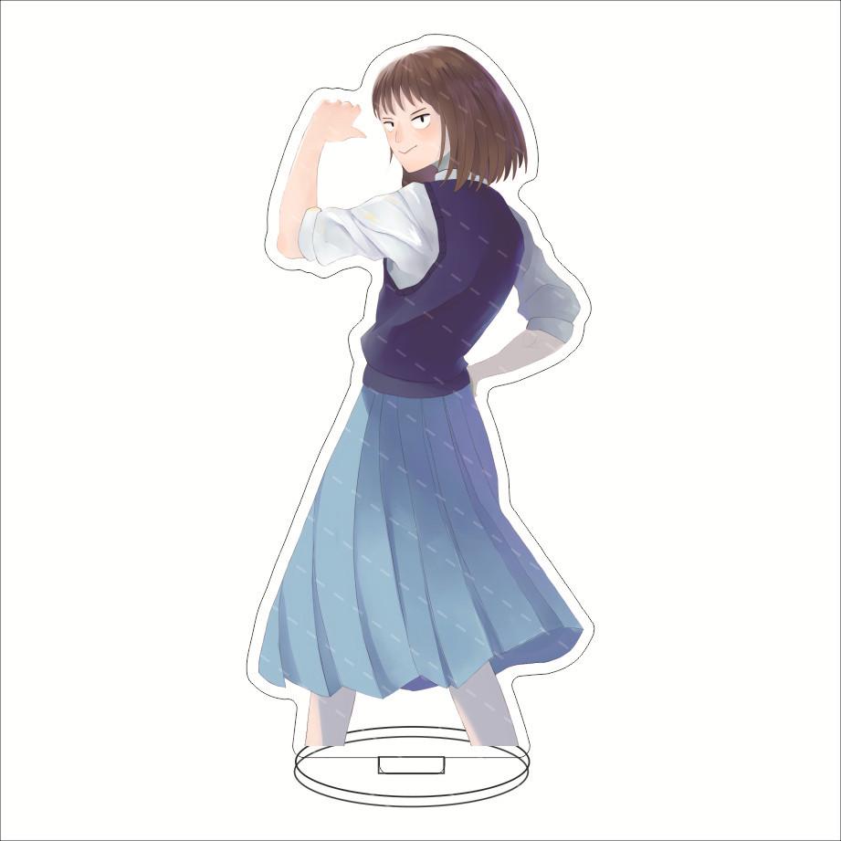Anime Skip And Loafer Acrylic Stand Model Plate Decoration Desk Figure Display Students Gift Animation Product Ornaments Couple