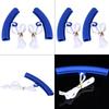 2Pcs Car Motorcycle Wheel Rim Protectors Tire Edge Protection Tyre Repairing Tools Blue