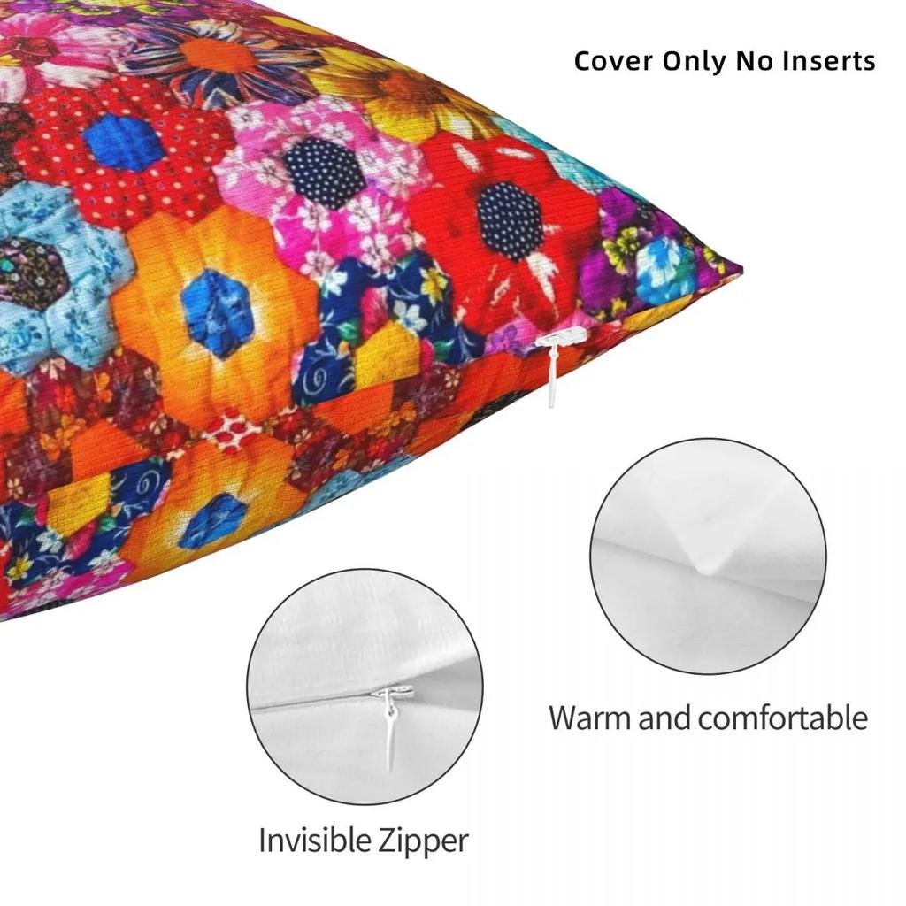 Patchwork Throw Pillow Sofa Cover Pillow Case