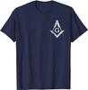 Vintage Masonic Square and Compass  Freemason TShirt 100 Cotton ONeck Summer Short Sleeve Casual Mens Tshirt Size S3XL