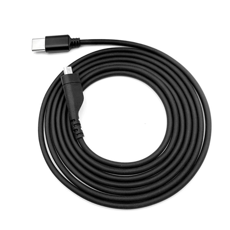 Universal Plugs and Play Type C Audios Cable Compatible for Arctis 3 5 7 Gaming Headsets for Clear Sound TPE Coating
