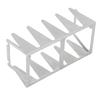 BBQ Rack Stainless Steel Holder Portable Multifunctional Grill Rib for Home Yard Outdoor Camping