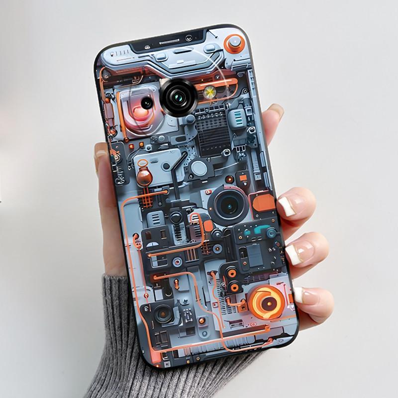 Etui Do Telefonu Oukitel C59 Pro Etui Luksusowe Urocze Fajne Chłopcy Dziewczyny Matowe Miękki Silikon Tylna Klapka OukitelC59 C 59 C59Pro Obudowa