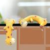 Lying Animal Computer Monitor Decor Mini Dolls 3D Desk Toy Giraffe Screen Figurine Kawaii Navigator Screen
