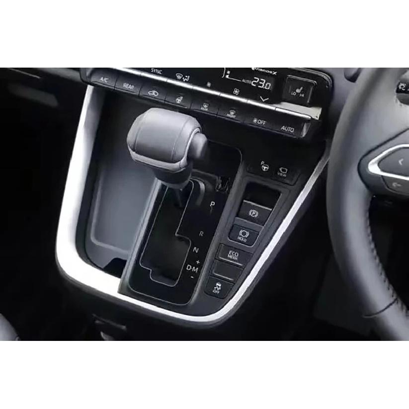 For TOYOTA VOXY/NOAH R90   2024 Car Accessories ABS Chrome Gear Shift Panel Center Console Cover Trim Frame