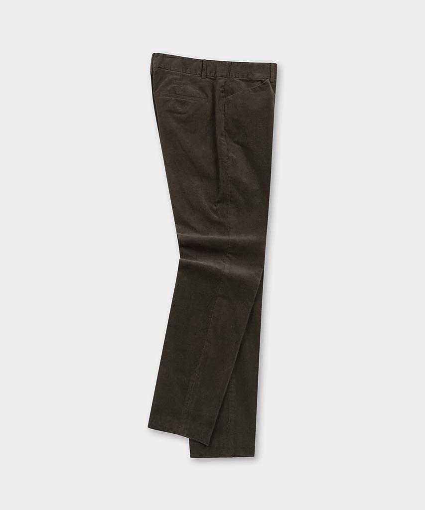 BROOKS BROTHERS Slim Fit Corduroy Pants (Brown) (Bbpcwf59914Ef)