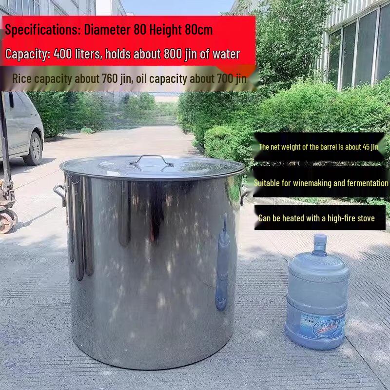 JPHZNB Extra Thick Stainless Steel Pot with Lid