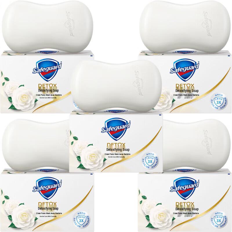 Мыло Safeguard Gentle Care с камелией, 5 шт.