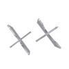 2 Pack Acrylic Display Stand Baseball Bat Holder Mini Vertical Storage Tube Shelf for Home Office Decor