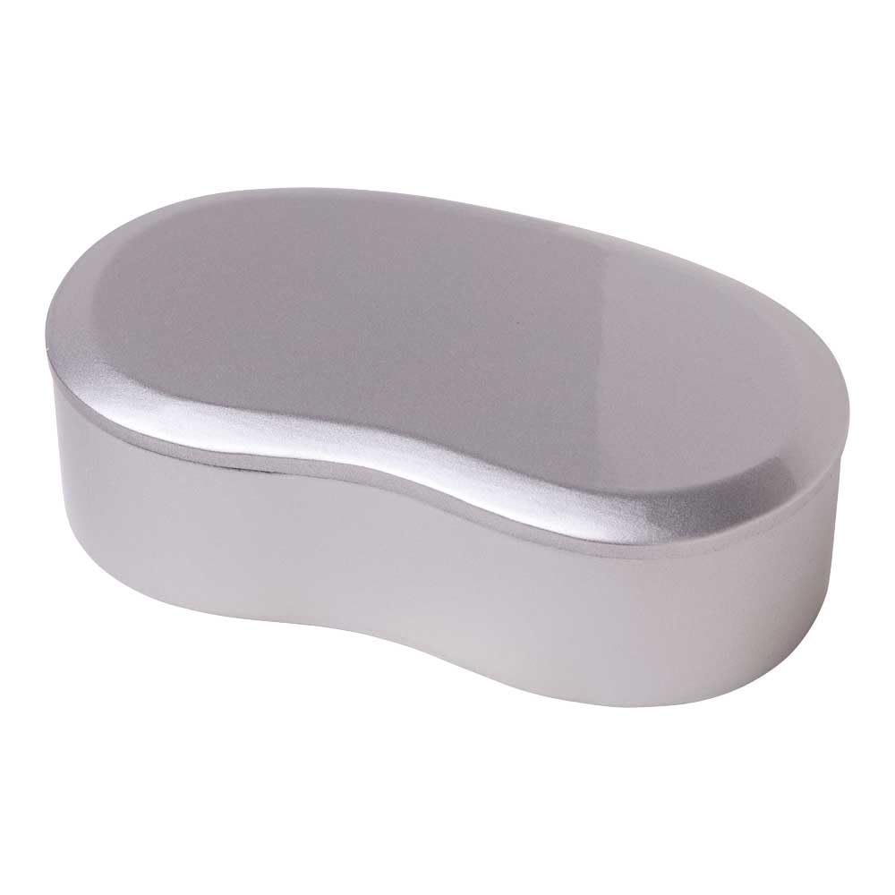 Yamaco modern bento x x 785605 box, silver, 18.2 10.4 H5.5 cm,