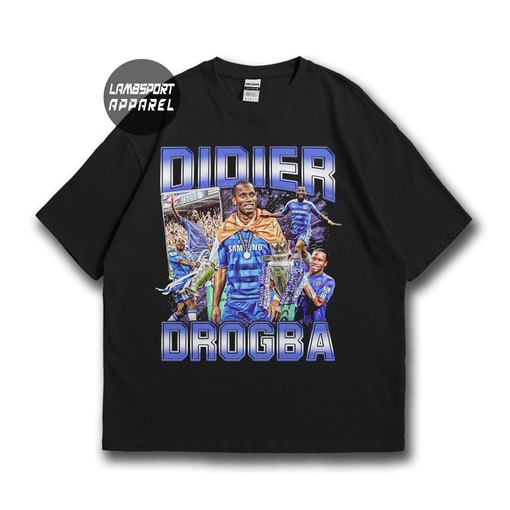 Didier Drogba shirt, Chelsea legend tee, retro football top, unisex fit