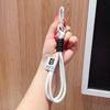 Bag Charm Star Woven Phone Strap Detachable Lost Mobile Phone Lanyard Braid Short Mobile Phone Charm Lanyard Patch