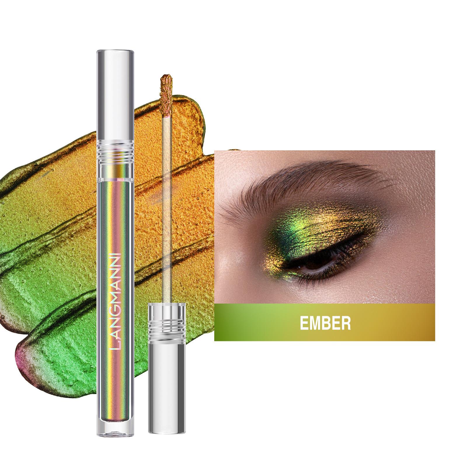 

LANGMANNI Chameleon Liquid Eye Shadow 6 Color Diamond Shining Eye Shadow Solution 03