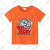 Tom and Jerry Cute T-shirts Cartoon Anime Pattern Printed Short Sleeve Unisex Summer Clothes Comfortable Breathable T-shirt Gift