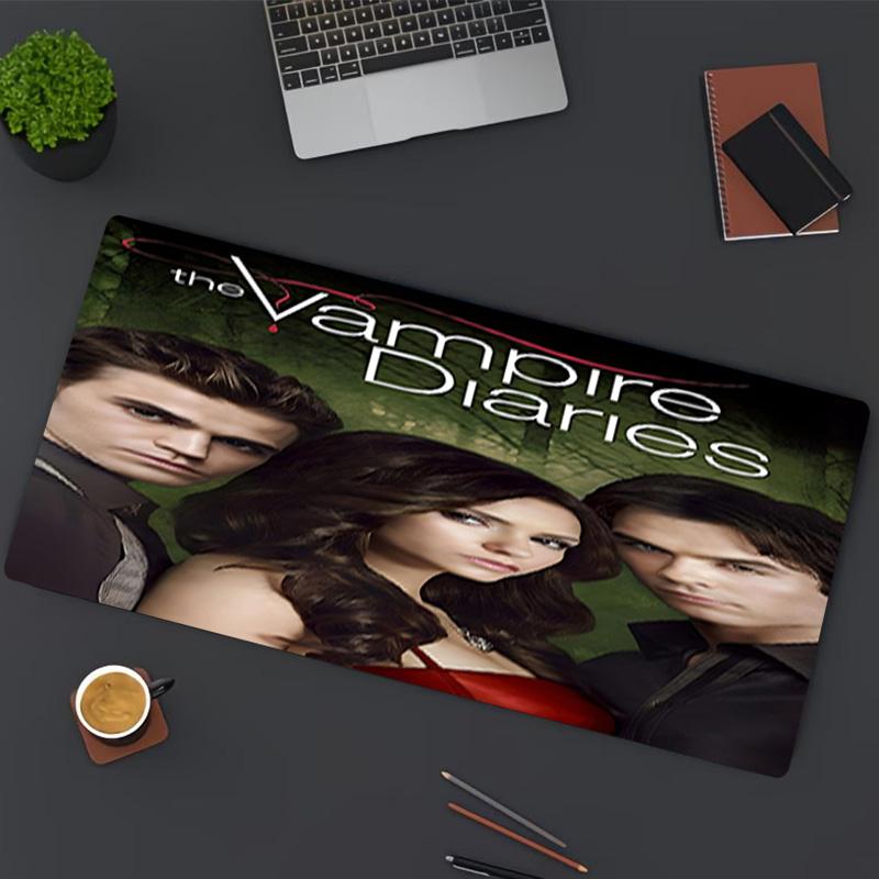 The Vampire Diaries Baskılı Mouse Pad, Klavye Pad'i Dizüstü PC Matı olarak Ofis Ev Kullanımı için, Masa Dekorasyonu, Oyuncular için Mükemmel Doğum Günü Hediyesi