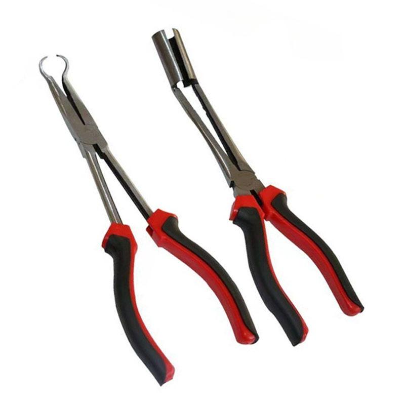 Car Spark Plug Wire Removal Pliers High Voltage Cable Extractor Tool Auto Electrical Disconnect Pliers for Engine Repair