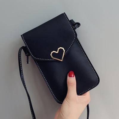 Soft Leather Crossbody Bags for Women Solid Color Shoulder Bag Cell Phone Purse Small Handbags