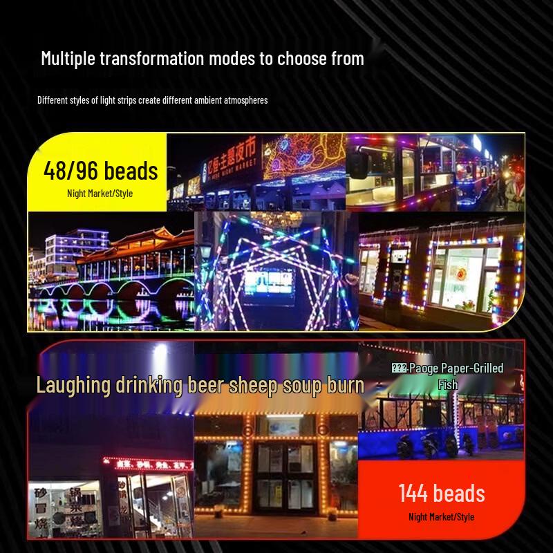 Outdoor 5050-60 RGB LED-Streifenlicht