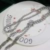 046 Elegant Freshwater Pearl Necklace with Camellia Clasp
