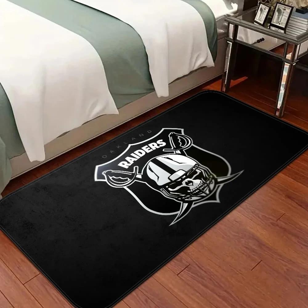 R-Raiders Rugby Decor Carpet for Living Room Bedroom Leisure Area Anti-slip Floor Mats Bedside Soft Rugs Doormat Welcome Rug