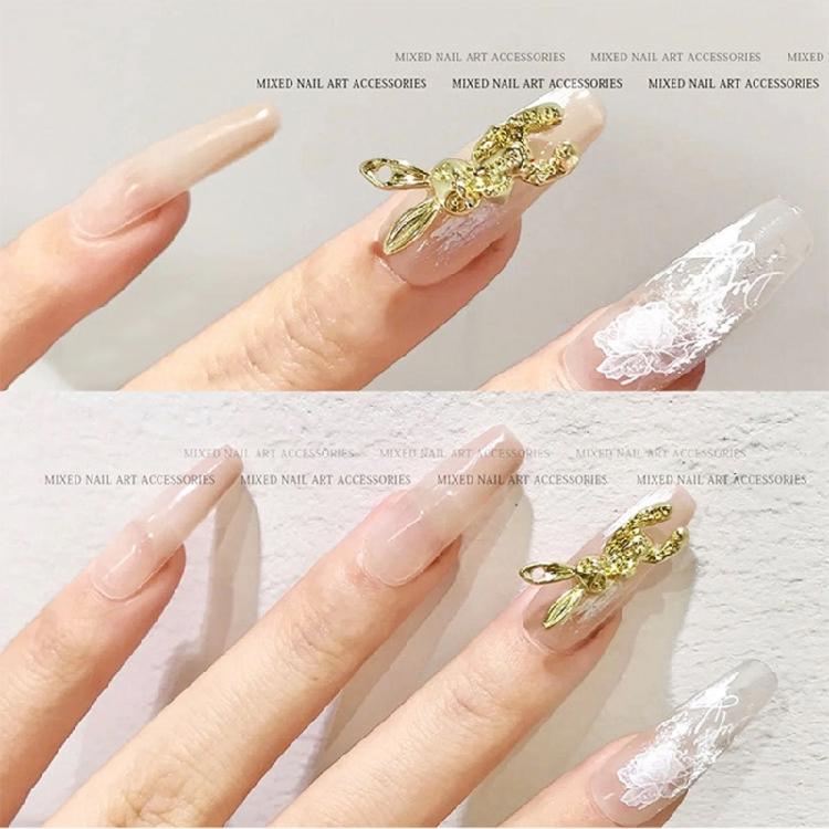 Nail Jewelry Luxury Alloy Nail Art Rhinestones Shiny Nail Crystals Diamond Gems