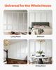 Wall Molding 6 Pack, Wainscoting Panels Kit, Lightweight Paintable Polystyrene, Easy To Install, Waterproof Accent Wall Trim for Interior Décor Living