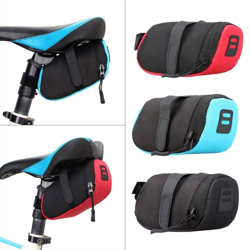 Hard Shell Bicycles Saddles Mount Bag Seats Bag Watertight Bicycles Saddles Bag for Bikes Rear Rack Bicycles Saddles Bag