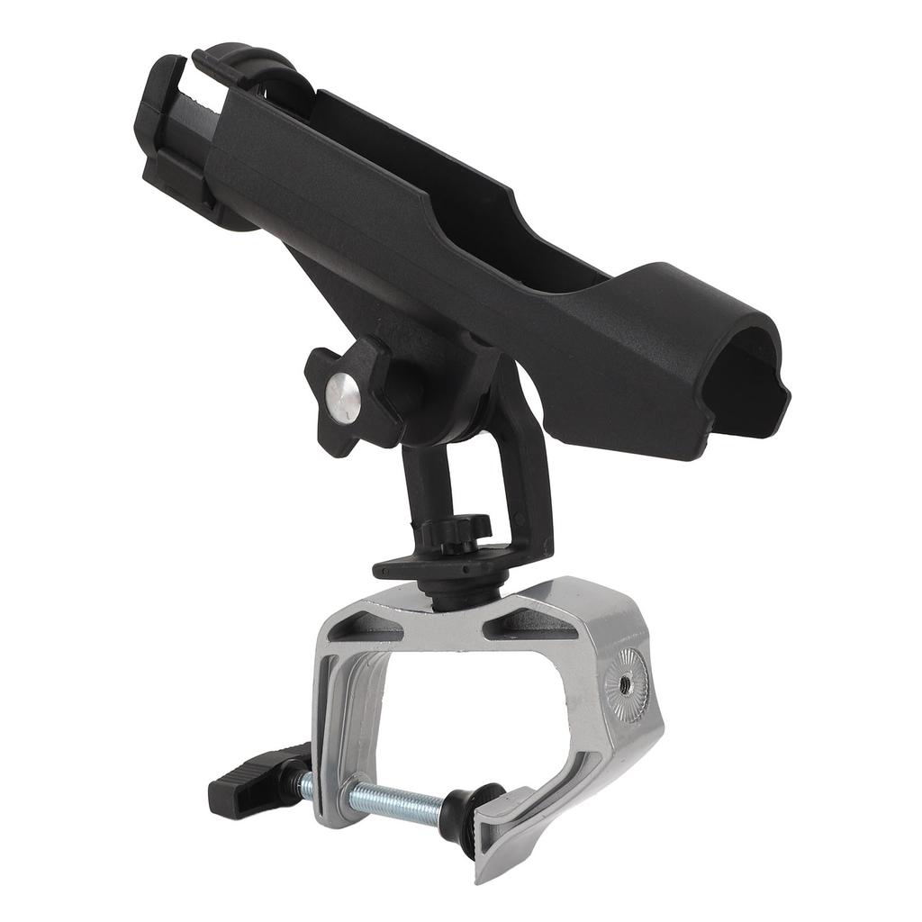 Fishing Boat Rods Holder with Large Clamp Opening 360 Degree Adjustable Fishing Rod Rack Fishing Holder