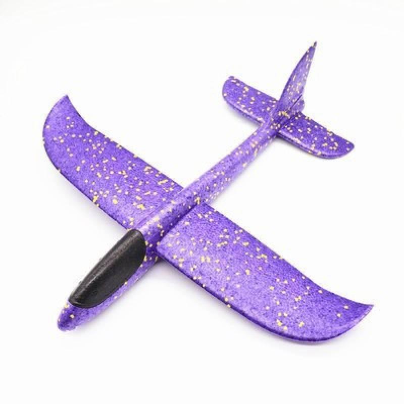 Colorful Non-electric Hand-throw Glider Foam Airplane Toy For Kids