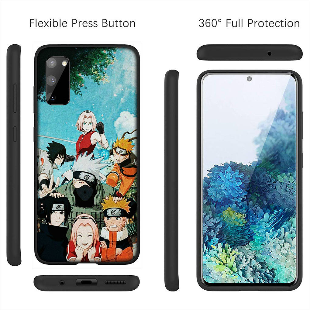 Cover for iPhone 16 15 Xiaomi Redmi Note 14 13 12 11 Pro Max X 16e Samsung Galaxy S25 S24 S23 Moto OPPO Huawei Cartoon Uchiha Sasuke Naruto Phone Case