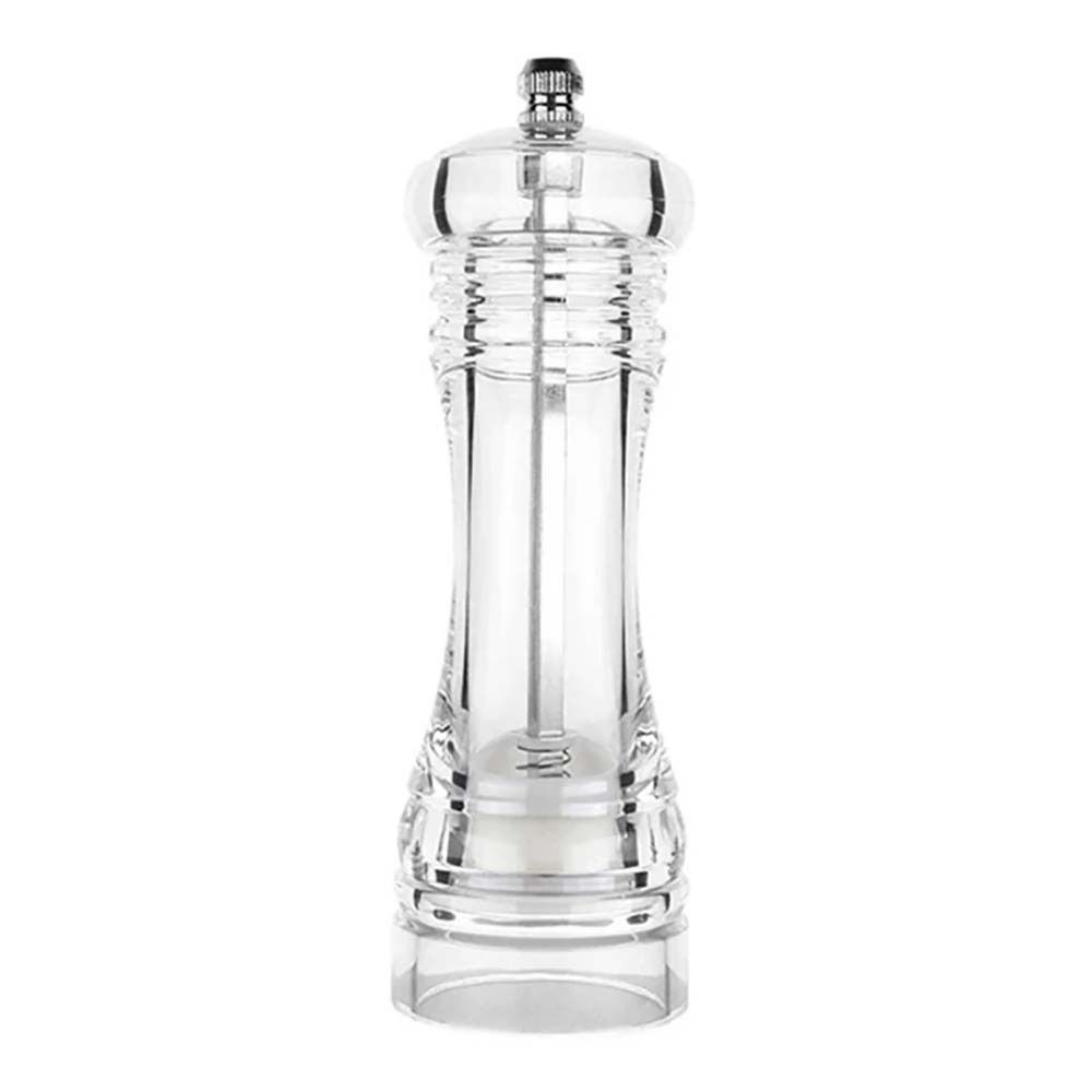 1Pcs 4/5/6 Inch Pepper Grinder Acrylic Kitchen Tool Durable Salt Pepper Shakers