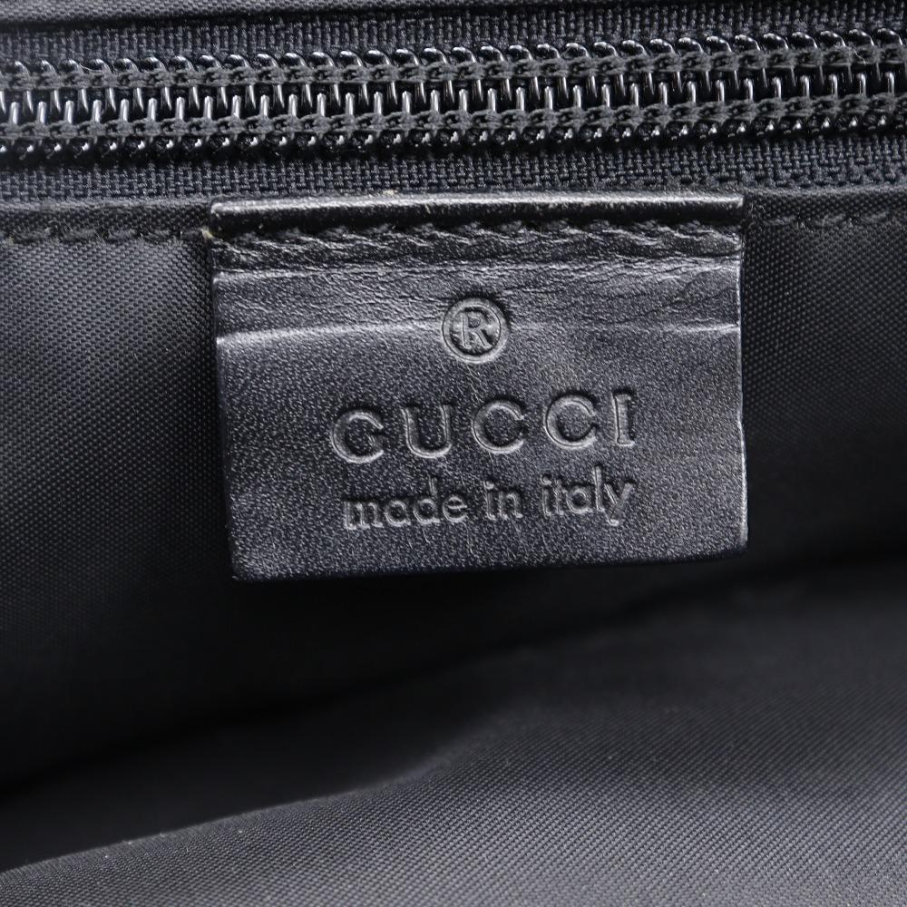 Gucci Rucksack Rucksack Tagesrucksack 019.0302 schwarz Nylon-Canvas Unisex Gebraucht