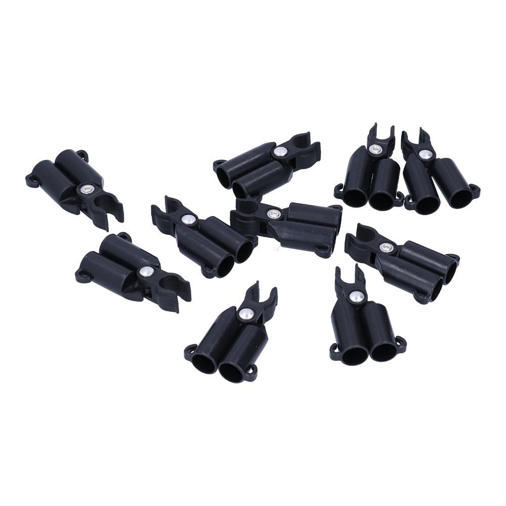 

10PCS Lightweight Plant Stake Connector 11mm/16mm Garden Stake Joint Supporting Climbing Plants 11mm