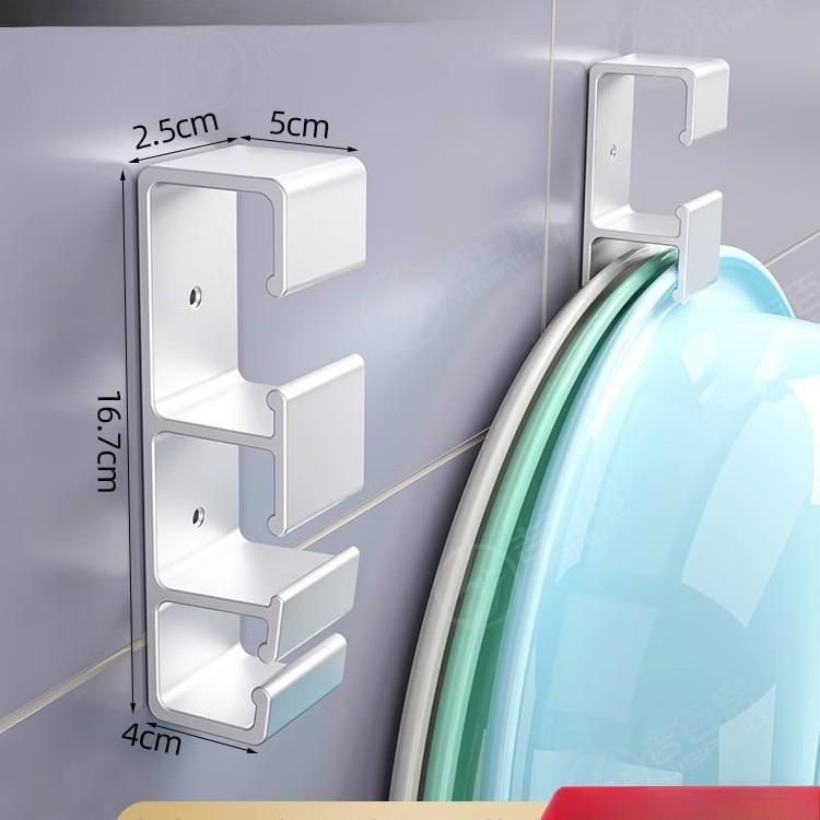 No-Punch Bathroom Sink Hooks