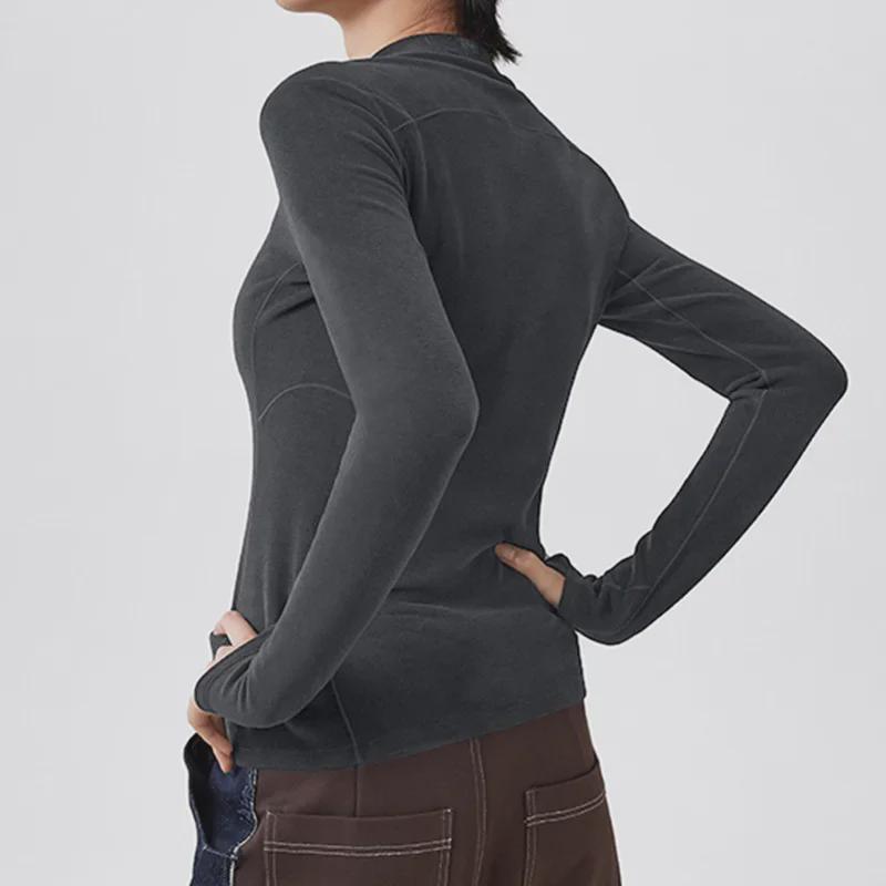 Jiaoxia 3D Thermal Skincare German Velvet Women's Shirt for Autumn/Winter – High-End Base Layer